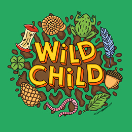 Irish Green Wild Child T-Shirt 