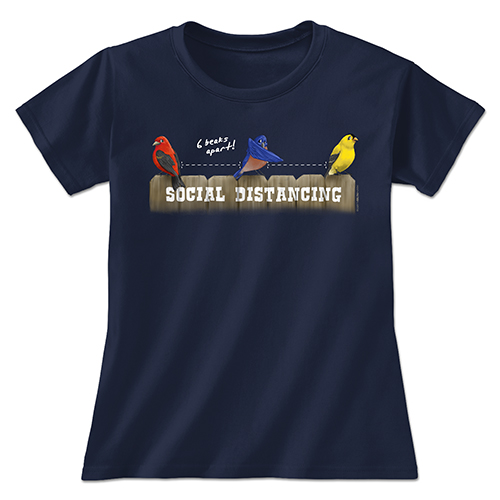 Social Distancing Birds