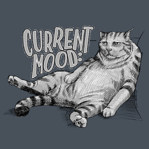 Current Mood Cat: Blergh