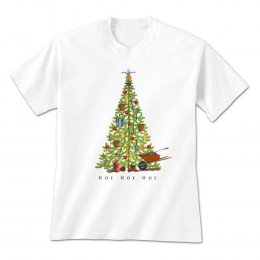 White Hoe Hoe Hoe T-Shirts 