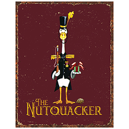 NA Nutquacker Tin Sign 