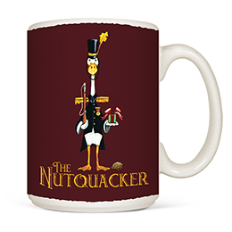 White Nutquacker Coffee Mugs 