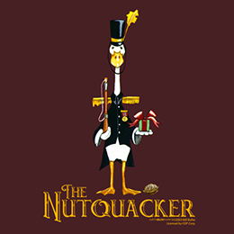 Maroon Nutquacker T-Shirt 