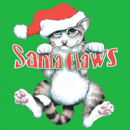 Irish Green Santa Claws T-Shirt 