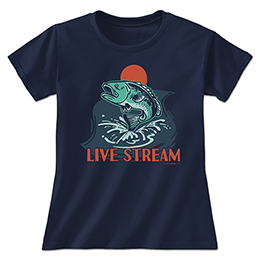 Nvay Live Stream Ladies T-Shirts 