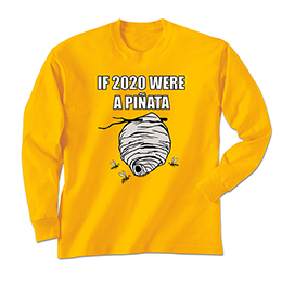 Gold 2020 Piñata Long Sleeve Tees 