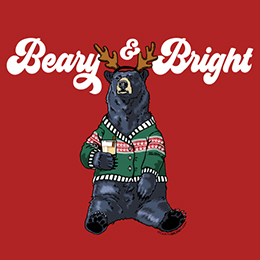 Red Beary and Bright T-Shirt 