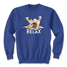 Royal Blue Relax Sweatshirts 