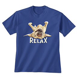 Royal Blue Relax T-Shirt 