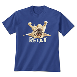 Royal Blue Relax T-Shirts 