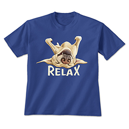Royal Blue Relax T-Shirts 