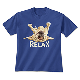 Royal Blue Relax T-Shirts 