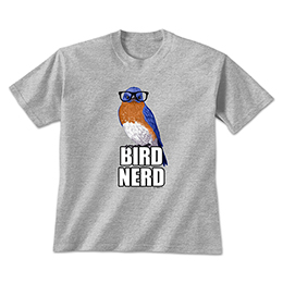 Sports Grey Bird Nerd Ladies T-Shirts 