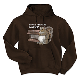 Dark Chocolate The Manager Hooded Sweatshirts 