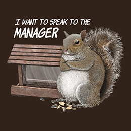 Dark Chocolate The Manager T-Shirt 