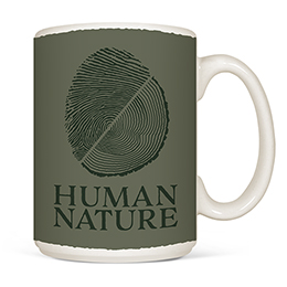 Graphite Heather Human Nature Coffee Mugs 