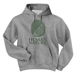 Graphite Heather Human Nature Hooded Sweatshirts 