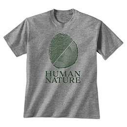 Graphite Heather Human Nature T-Shirts 