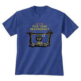 Royal Blue 5 Billion Star Restaurant T-Shirts 