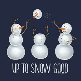 Navy Up to Snow Good T-Shirt 