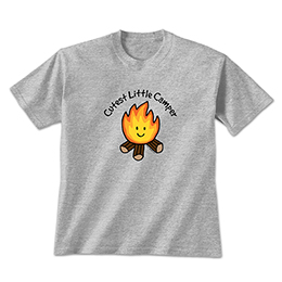 Sports Grey Cutest Little Camper T-Shirts 