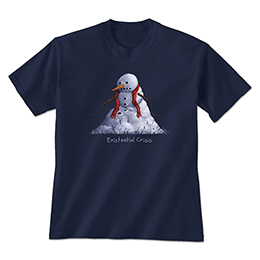 Navy Existential Crisis T-Shirts 