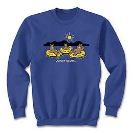 Royal Blue Juuust Right - Float T-Shirt 