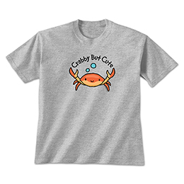 Sports Grey Crabby But Cute T-Shirts 