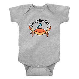 Sports Grey Crabby But Cute T-Shirt 