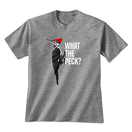 Graphite Heather What The Peck T-Shirt 