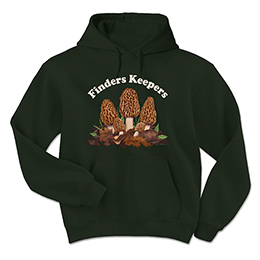 Forest Green Finders Keepers Hooded Sweatshirts 