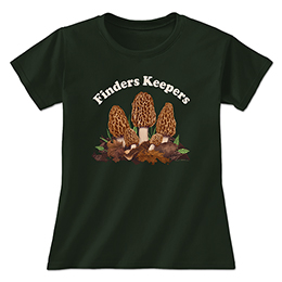 Forest Green Finders Keepers Ladies T-Shirts 