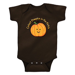 Dark Chocolate Cutest Pumpkin in the Patch T-Shirt 