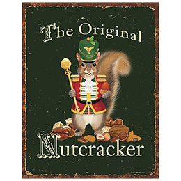 NA The Original Nutcracker Tin Sign 