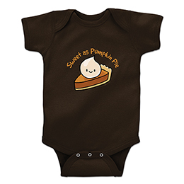 Dark Chocolate Sweet as Pumpkin Pie T-Shirt 