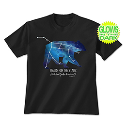 Black Ursa Major T-Shirts 