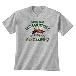 Sports Grey Save the Mosquitoes T-Shirt 