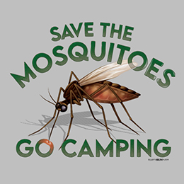 Sports Grey Save the Mosquitoes T-Shirt 