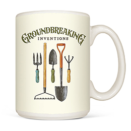 White Groundbreaking Inventions Coffee Mugs 