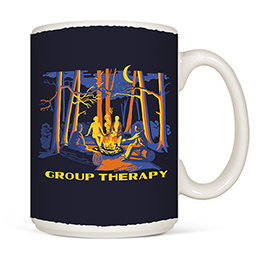 White Group Therapy Coffee Mugs 