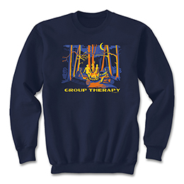 Navy Group Therapy Sweatshirts 