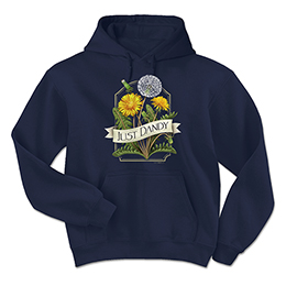 Navy Just Dandy Hooded Sweatshirts 