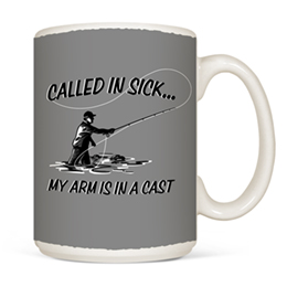 Mug Arm in a Cast Coffee Mugs 