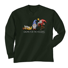 Forest Green Gnome for the Holidays T-Shirt 