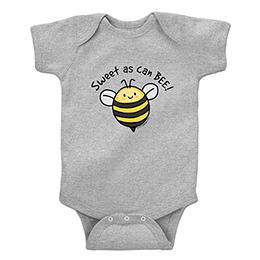 Sports Grey Sweet as can BEE T-Shirt 