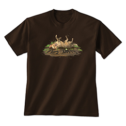 Dark Chocolate Play Dirty Dog T-Shirt 