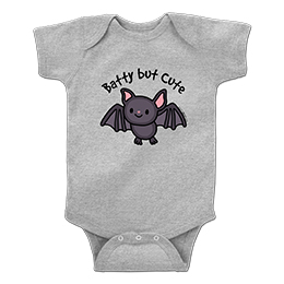 Sports Grey Batty But Cute T-Shirt 