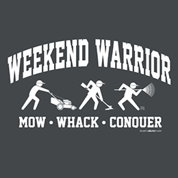 Dark Heather Weekend Warrior T-Shirt 