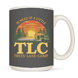White TLC - Camp Mugs 