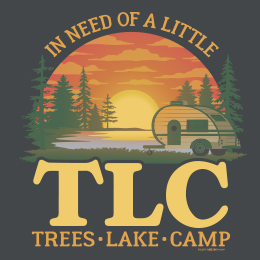 Dark Heather TLC - Camp T-Shirt 
